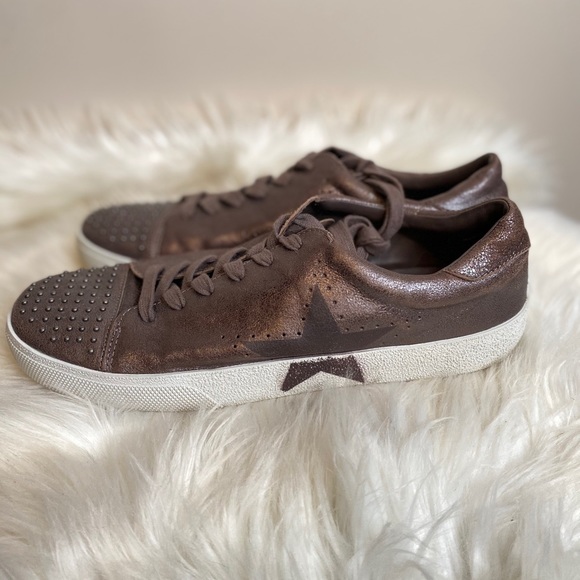 Mercer Edit Shoes - Mercer Edit Catcall Bronze Brown Sneakers